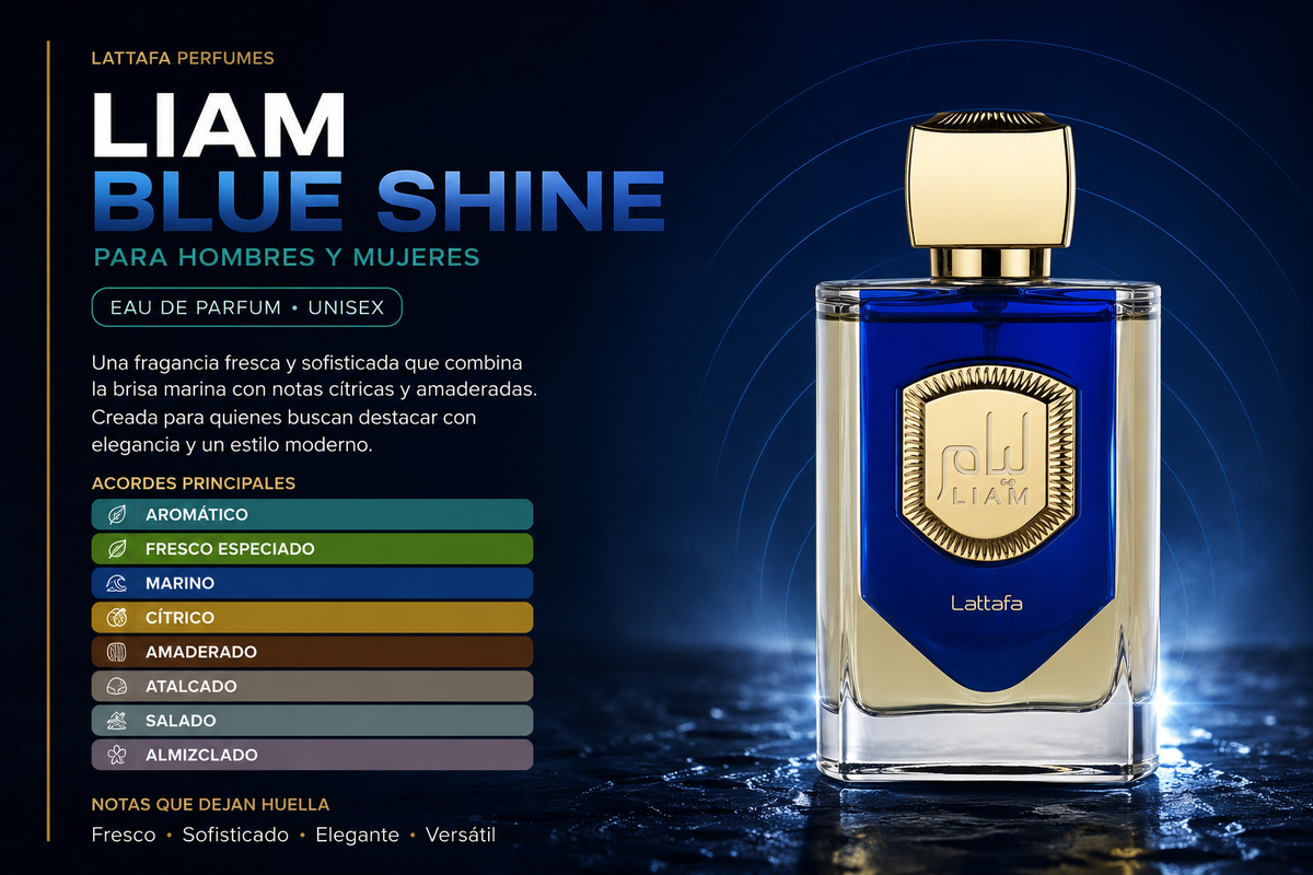 Liam Blue Shine - Lattafa