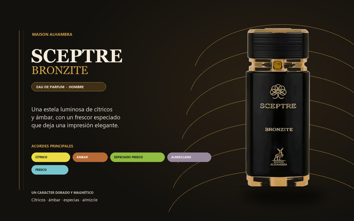 Sceptre Bronzite - Maison Alhambra