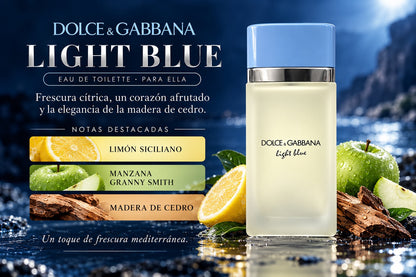Light Blue para dama - notas destacadas